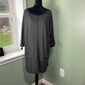 Max Studio, black dress, extra large